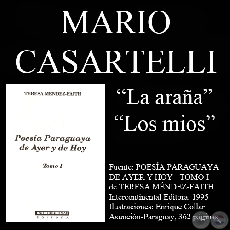 LA ARAÑA y LOS MÍOS - Poesías de: MARIO CASARTELLI