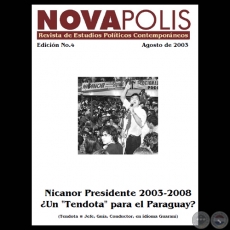 NICANOR PRESIDENTE 2003-2008 ¿UN 