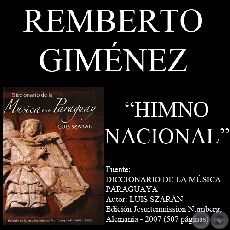 HIMNO NACIONAL PARAGUAYO PARA PIANO Y CANTO - Transcripción de REMBERTO GIMÉNEZ