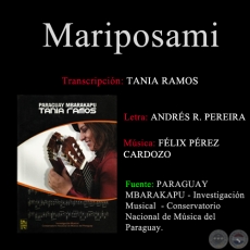 MARIPOSAMI - Transcripción por TANIA RAMOS