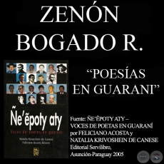 EMBOE AMANDPE / GUYRA'I RORY ATY / PARAGUI, PARAGUI, PARAGUI - Poesas en guaran de ZENN BOGADO ROLN