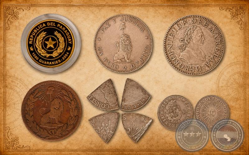 MONEDAS DEL PARAGUAY 1790 - 2015 / PARAGUAYAN COINS