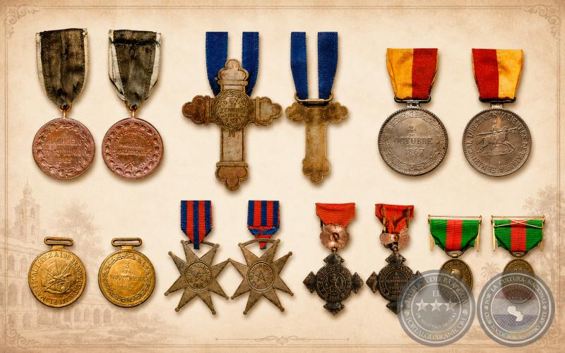MUSEO VIRTUAL DE CONDECORACIONES Y MEDALLAS DE LAS GUERRAS DEL PARAGUAY