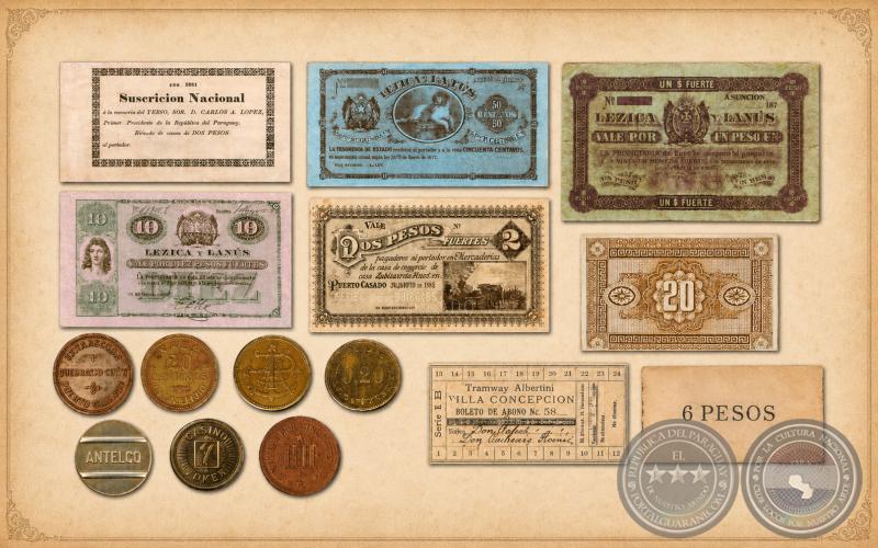 MUSEO VIRTUAL DE LAS FICHAS, VALES Y TOKENS DE LA REPÚBLICA DEL PARAGUAY 1863 - 2000 