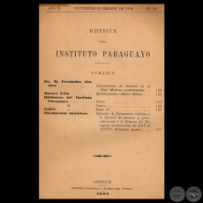 REVISTA DEL INSTITUTO PARAGUAYO - EDICIN DIGITAL