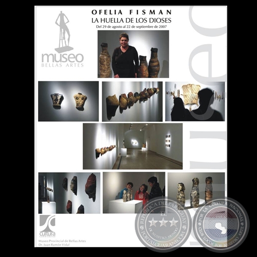 LA HUELLA DE LOS DIOSES, 2007 - Cerámicas de OFELIA FISMAN