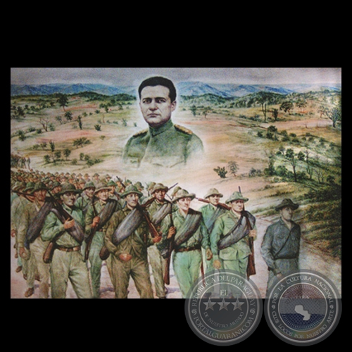 LA RETIRADA - Obra de Roberto Holden Jara - Año 1958
