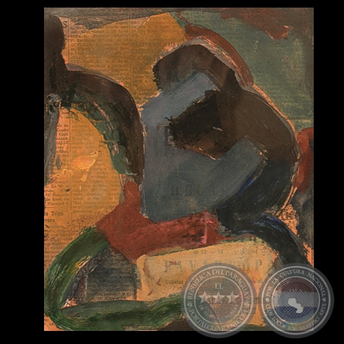 ABSTRACTO - Témpera de JAIME BESTARD
