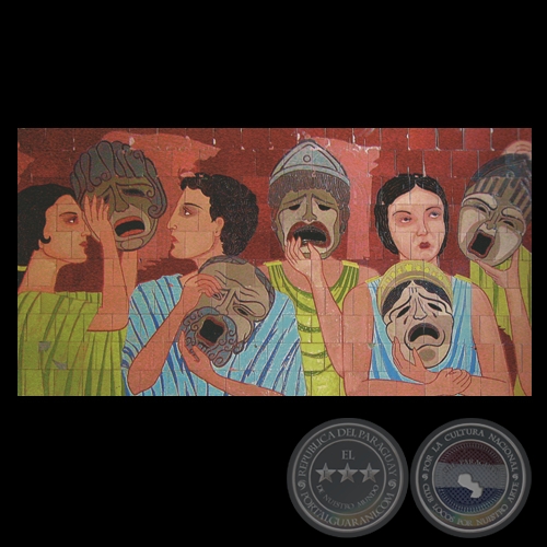 LA TRAGEDIA - Cerámica de JOSEFINA PLÁ y JOSÉ LATERZA PARODI