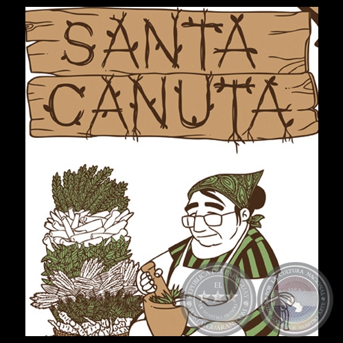 SANTA CANUTA - Ilustración de LEDA SOSTOA