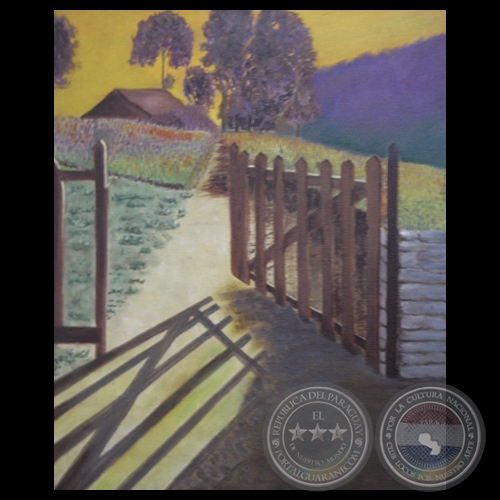ABRIENDO CAMINOS, 2013 - Óleo de TOMASA BLANCA RETAMOZO