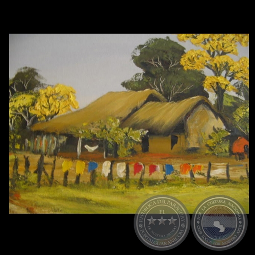 PAISAJE PARAGUAYO - Óleo de JORGE VON HOROCH