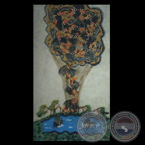 EL ORIGEN DE LA PINTURA (Del libro) - Obra de Ógwa Flores Balbuena - Año 2008