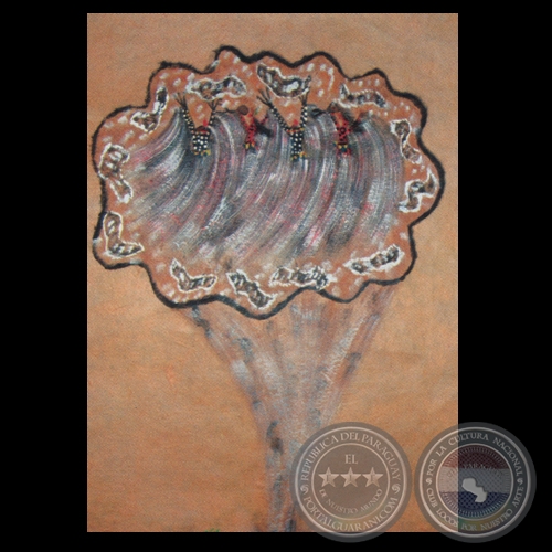 EL ORIGEN DE LA PINTURA (Del libro) - Obra de Ógwa Flores Balbuena - Año 2008