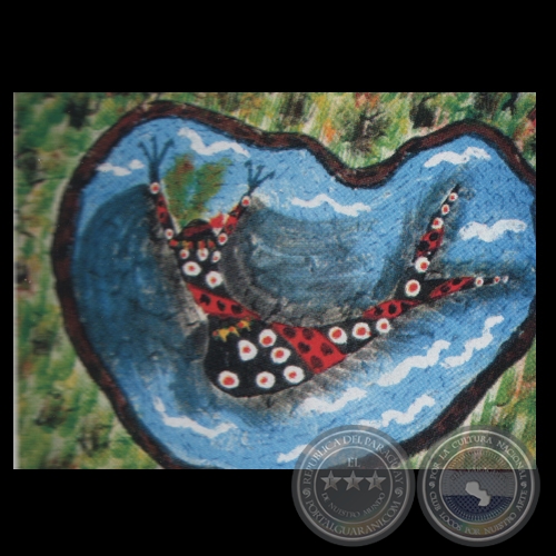 EL ORIGEN DE LA PINTURA (Del libro) - Obra de Ógwa Flores Balbuena - A