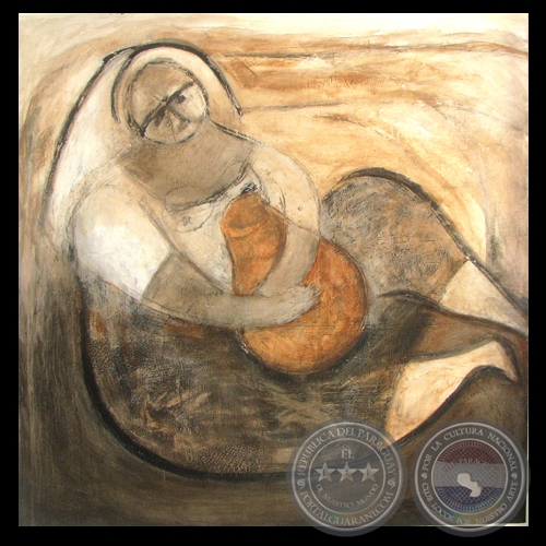 TERRA - Técnica Mixta  - Obra de Ofelia Fisman - Año 2006