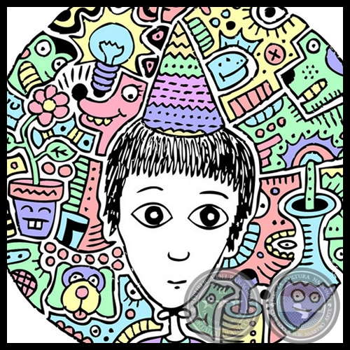 FELIZ CUMPLEAÑOS MIRTLE - Ilustración de Guillermo Goony