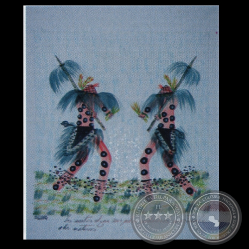 EL ORIGEN DE LA PINTURA (Del libro) - Obra de Ógwa Flores Balbuena - Año 2008