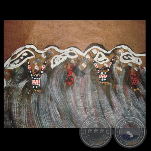 EL ORIGEN DE LA PINTURA (Del libro) - Obra de Ógwa Flores Balbuena - Año 2008