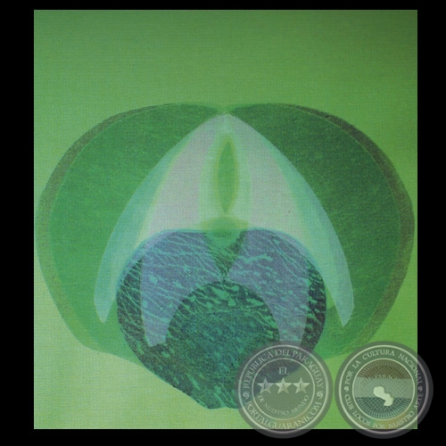 SIN TÍTULO, 1971 - Linóleo de EDITH JIMÉNEZ