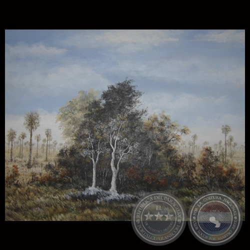 PAISAJE CHAQUEÑO, DÍPTICO, 2010 - Tinta acrílica de GLORIA VALLE