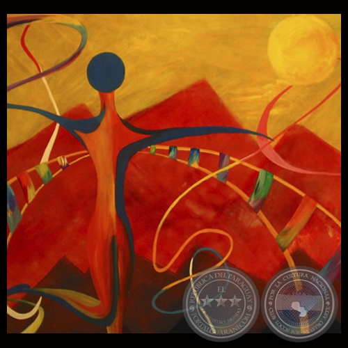 LAZOS DE VIDA - Óleo sobre lienzo de ADRIANA SHEREM