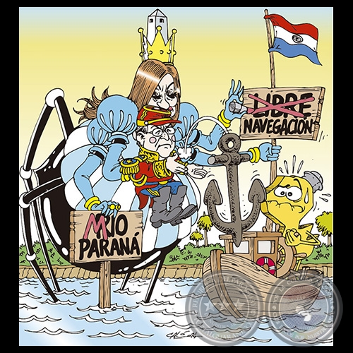 DUARTE FRUTOS ANTIPATRIOTA - Obra de CALÓ - 08 de Mayo de 2014