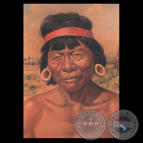 INDÍGENA MAKÁ - Obra de Roberto Holden Jara - Año 1940