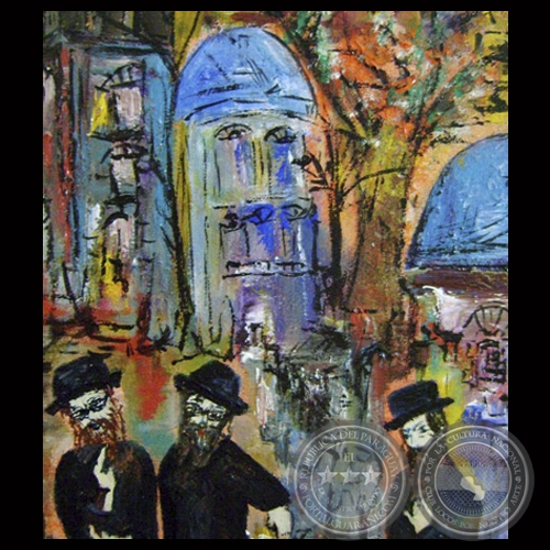 EN BUSCA DE LA VERDAD - Óleo sobre lienzo de ADRIANA SHEREM