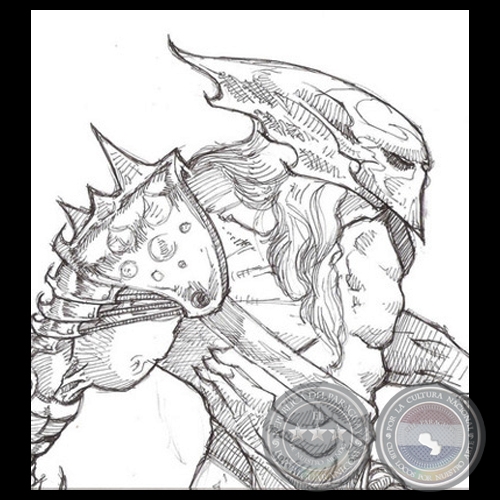 LORD COVENANT - Dibujo de DAVID BUENO VILLAFAÑE