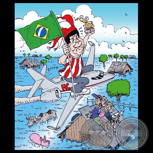 RUMBO AL MUNDIAL - Obra de CALÓ - 12 de Junio de 2014