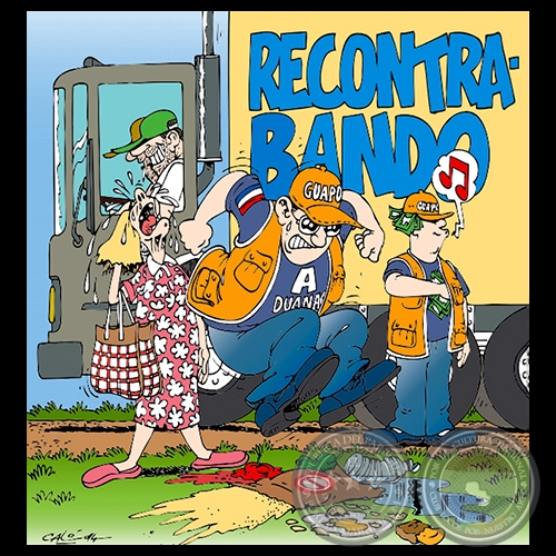 CONTRABANDO - Obra de CALÓ - 13 de Marzo de 2014