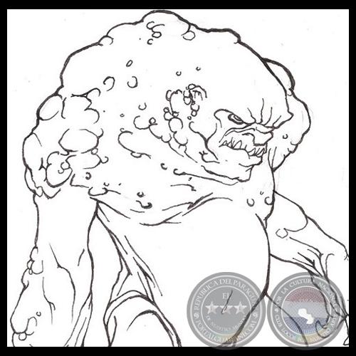 TROLL - Dibujo de DAVID BUENO VILLAFAÑE
