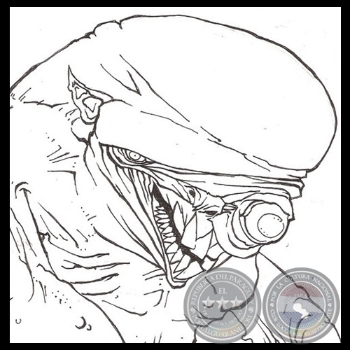 SPAWNING - Dibujo de DAVID BUENO VILLAFAÑE