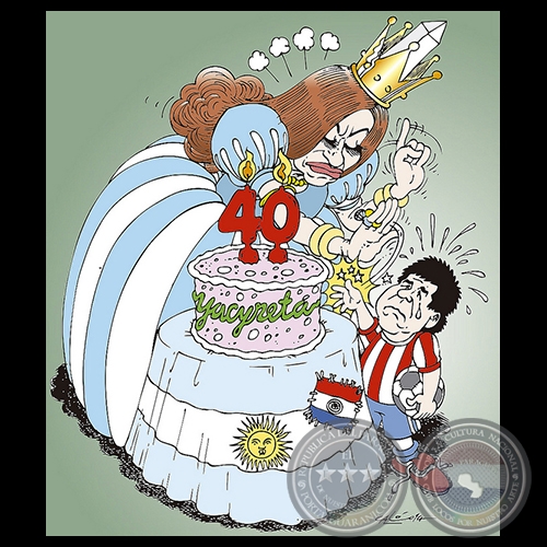 YACYRETÁ - Obra de CALÓ - 27 de Marzo de 2014