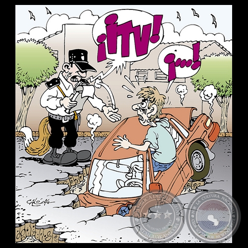 ITV, INSPECCIÓN TÉCNICA VEHICULAR - Obra de CALÓ - 31 de marzo de 2014