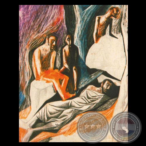 FIGURAS - Témpera de ANDRÉS GUEVERA