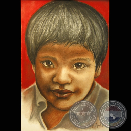 NIÑO - Obra de Raquel Rojas Peña - Año 2008