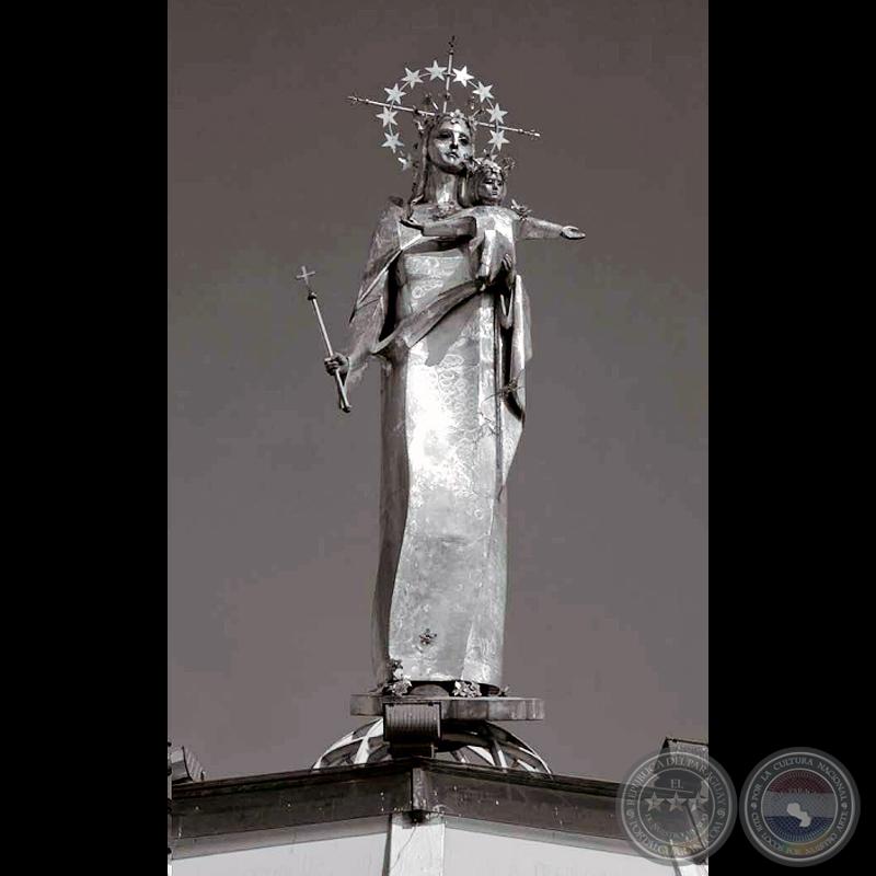 MARÍA AUXILIADORA 1989, Templo MARÍA AUXILIADORA - Escultura de HERMANN GUGGIARI 