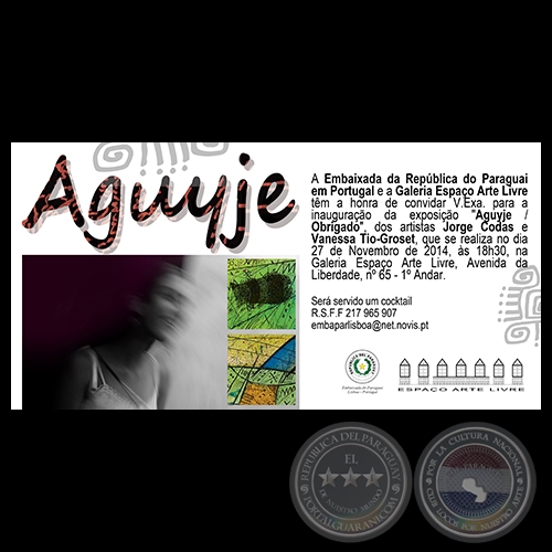 AGUYJE, 2014 - Exposición de JORGE CODAS y VANESSA TIO-GROSET