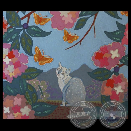 ALBA EN UN PAISAJE ORIENTAL, 2013 - Acrílico sobre lienzo de MARCELO MEDINA