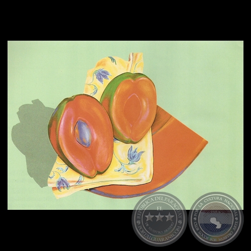 NATURALEZA MUERTA, 1999 - Pintura sobre madera de ALEJANDRA GARCÍA)