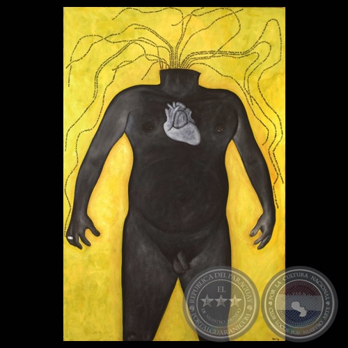 AUTORRETRATO, 2009 - Óleo de ALFREDO QUIROZ