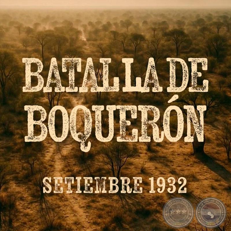 Batalla de Boquerón - Por JOSÉ ALCIDES BÁEZ