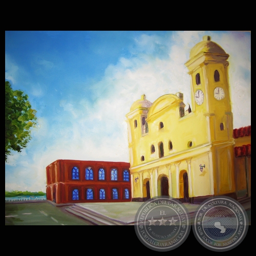 CATEDRAL DE ASUNCIÓN, 2010 - Óleo de BERNARDITA BRAVO