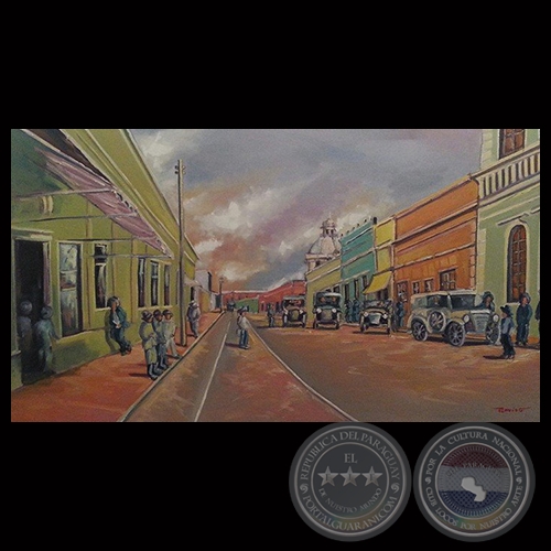 CALLES DE ASUNCIÓN - Obra de FLAVIO GIMÉNEZ