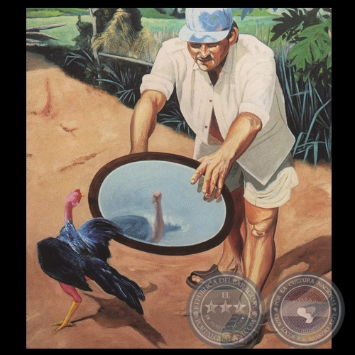 ENGAÑANDO A NARCISO, 1994 - Pintura de ENRIQUE COLLAR