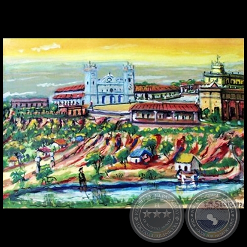 CATEDRAL METROPOLITANA - Obra de IGNACIO NUÑEZ SOLER - Colección GRUPO LIEBIG