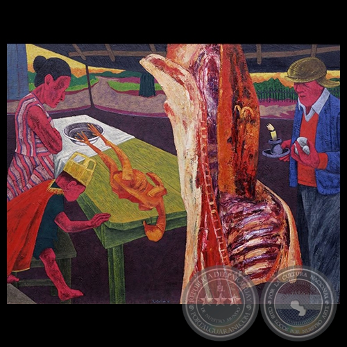 MARCH DAYS, 1991 - Óleo sobre tela de ENRIQUE COLLAR