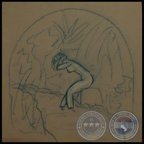 Sin Nombre 620 - Dibujo de Juan Max Boettner